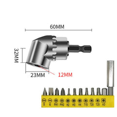 Adaptersatz für Winkelbohrer (1+12 Bohrer)