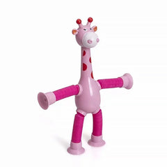 (🎁2024-Weihnachten Heißer Verkauf🎁)🔥 50% Rabatt🔥Teleskopische Saugnapf Giraffe Spielzeug